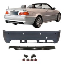 Stoßstange hinten für PDC passend für BMW 3er E46 Coupe/Cabrio nicht M