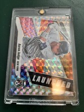 2021 Panini Prizm Aaron Judge New York Yankees Red White &Blue Launched #12