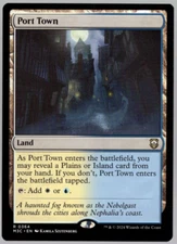 Port Town 0364 Rare Non Foil Modern Horizons 3 MTG Near Mint