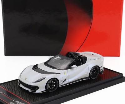 BBR-Models 1/43 Ferrari 812 Competizione A Spider N 16 2022 Matt White BBRC263CL