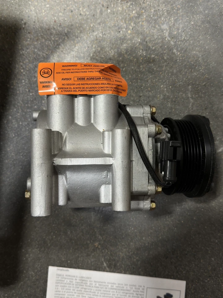 A/C CompressorWorks 98562 Fit for Ford Escape-Mariner (05-09) Mazda Tribute (08) — 第 3/4 张图片