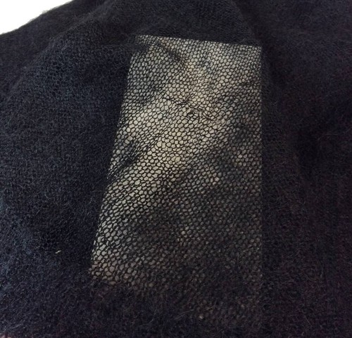 Rick Owens FW13 'Plinth' Black Mohair Turtleneck Sweater Size S Mens - Picture 7 of 8