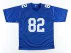 Mario Manningham Signed New York Giants Jersey (Beckett Hologram) Ex Michigan WR — photo 3