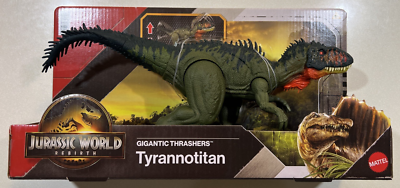 NEW 2025 Jurassic World Rebirth Gigantic Thrashers Tyrannotitan | eBay