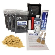 Zestaw flokujący piaskowy beż duży luzem ponad 4 mkw zestaw dużo pokrycia! Project Car