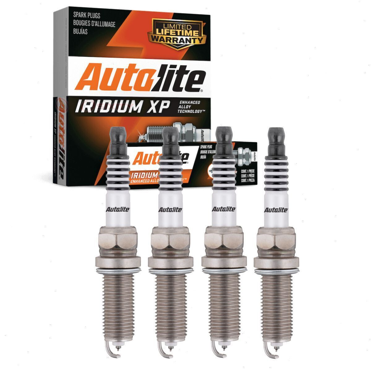 Autolite Iridium Spark Plugs - MPN XP5144 - Set of 4 Plugs