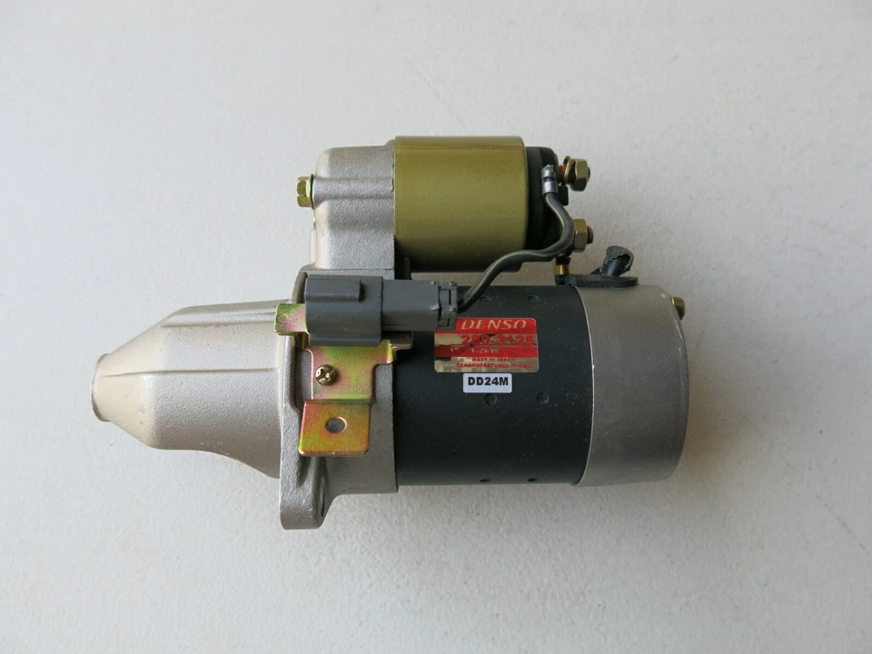 Starter Motor-Starter DENSO 280-3125 Reman fits NX, Sentra 1993-1994 - Image 2 of 4