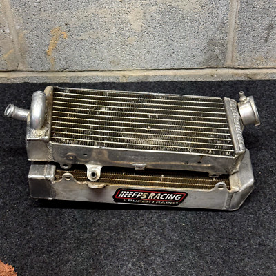 12-16 KTM XC XCW 250 300 FPS RACING OVERSIZED RADIATORS COOLANT RESERVOIR