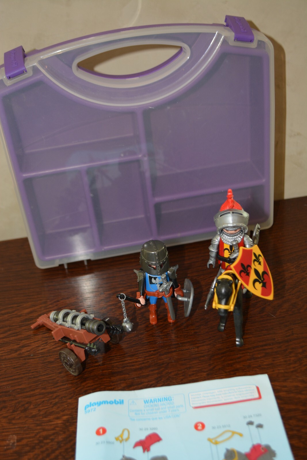 Playmobil Knights Carry Case 新品 PLAYMOBIL 5972 キャリーケース