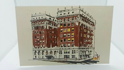 Vintage Postkarte Paso del Norte Hotel El Paso Texas - Juarez Mexiko