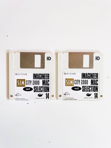 SIM CITY 2000 IN FLOPPY DISK | FOR ALL COMPATIBLE MAC