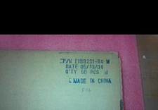 BOX OF (50) NEW FOXCONN 184 POS (2X92) CARD EDGE CONNECTOR EH09201-R4-W