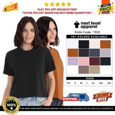 Next Level Apparel 7610 Ladies Heavyweight Boxy T-Shirt