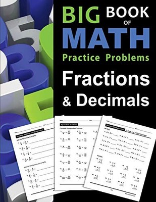 Big Book of Math Practice Problems F..., Otillio, Frank 9781947508088| eBay