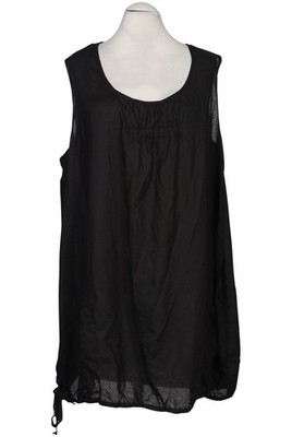 Zizzi Kleid Damen Dress Damenkleid Gr. XL Baumwolle Schwarz #jaftp7r