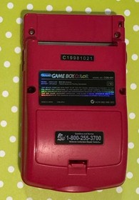Game Boy Color Berry System W/ Case 5 Games Barbie *NSYNC Rugrats Magnifier Lot