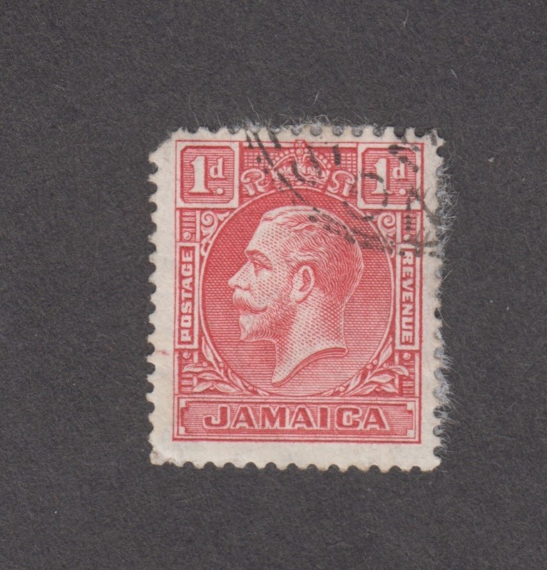 JAMAICA 1932. King George V. Scott 103a Type II.