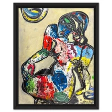 Jenik Cook Framed Hand Signed Original Painting