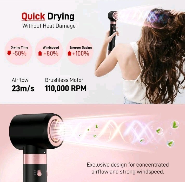 3 in 1 Air Styler with High-Speed Hair Dryer Brush & Air Wrap Curler for...