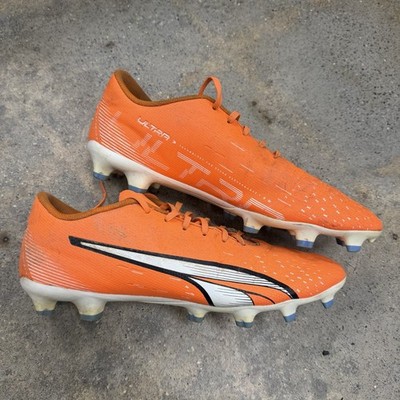 PUMA Ultra Play FG/AG Soccer Cleats Mens Size 10 Orange 107224-01