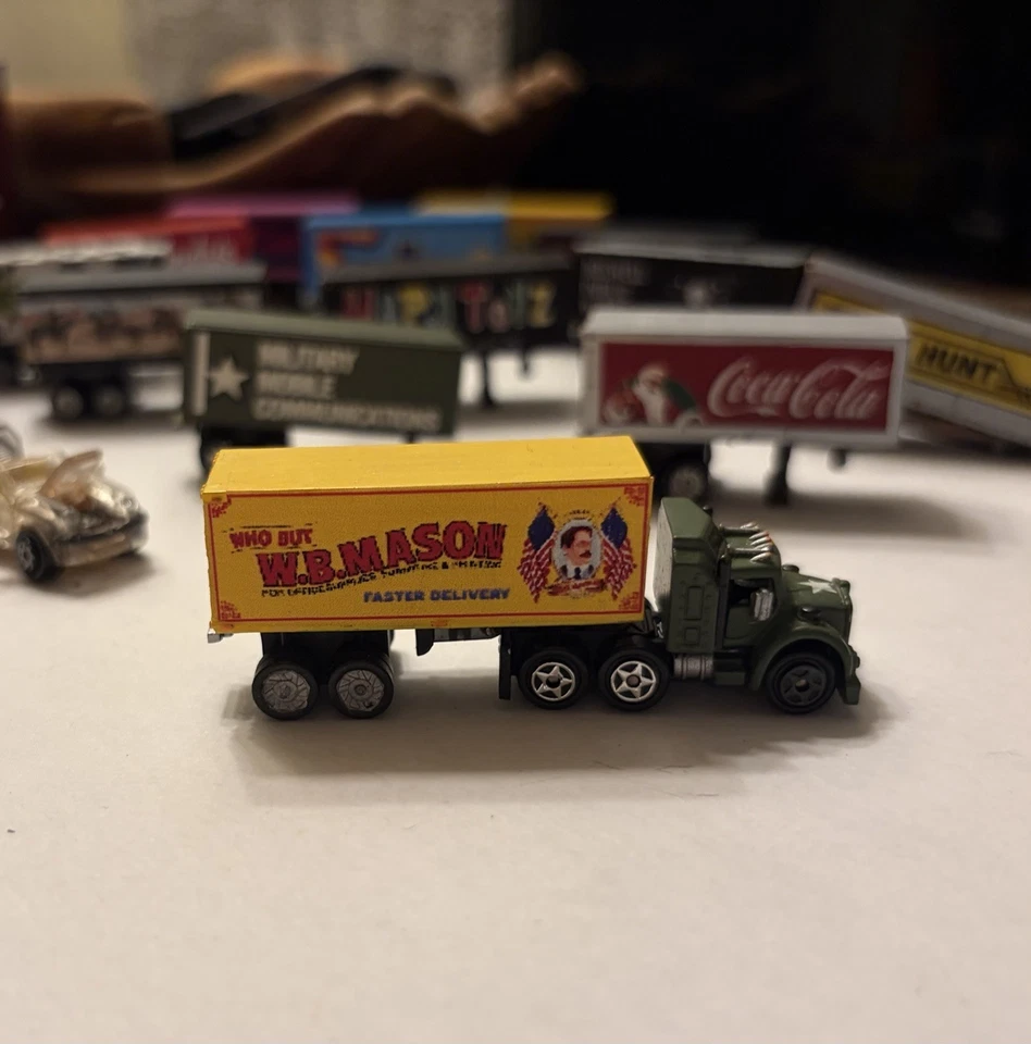 MicroMachines масштабированный на заказ W.B. Прицеп Mason (другие транспортные средства не включены) - Изображение 3 из 3