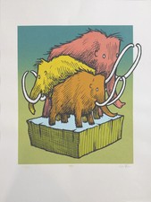 Jay Ryan Wrangel Trio 2019 Signed Screenprint 116/167 18 x 24