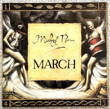 MICHAEL PENN - March (1989) Vinyl LP Record. VG+ vinyl/ EX sleeve.  "No Myth"