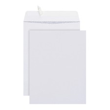 Office Depot Brand Clean Seal Catalog Envelopes, 10" x 13", Security Tint, 100Pk