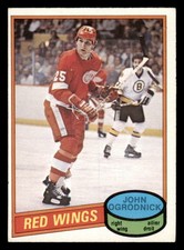 1980-81 O-Pee-Chee #359 John Ogrodnick RC (ref 228723)