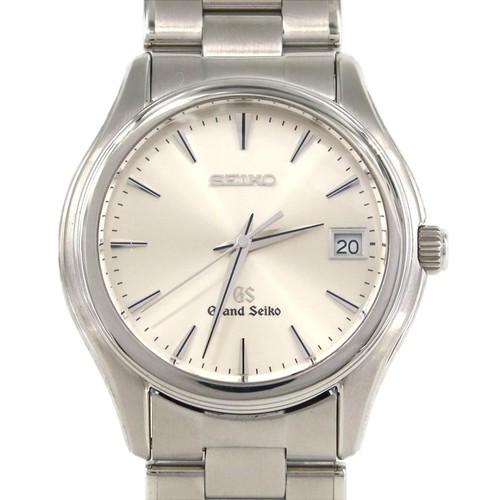 Montre Grand Seiko Vintage 9F62-0A10 - Cadran Champagne, Acier 36mm, Quartz - Années 90 Avec Boîte