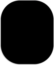 Mouse Pad, Mini Mousepad, Black Pads, Mat for Travel Desk 