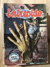 Fumetto Intrepido N. 4 Il Fachiro dal Braccio d'Oro Vintage L. 30