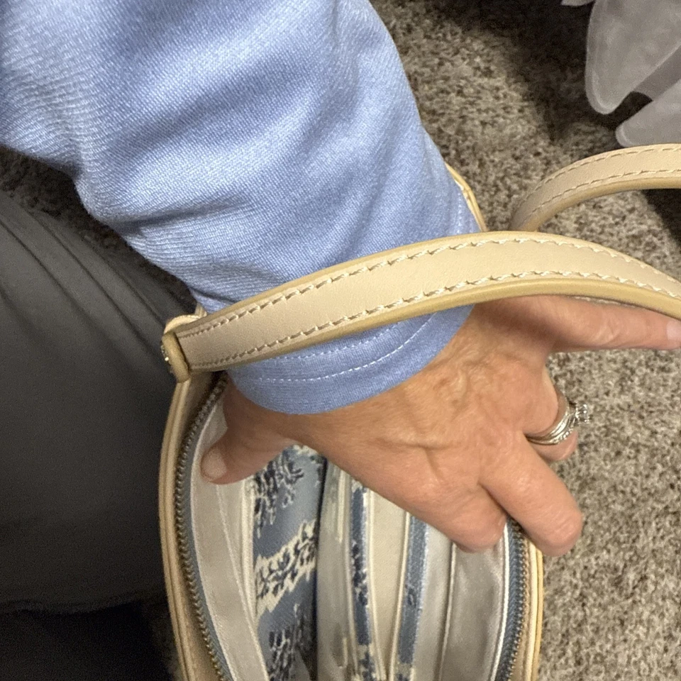 Bolso de mano Spartina 449 Isla azul lino Foto 4 de 4