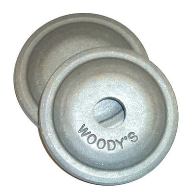 Woodys Round Digger Aluminum Support Plates - 5/16in. - Natural AWA-3775-B
