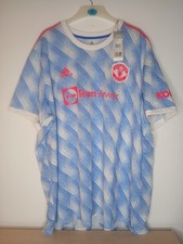 Manchester United 2021-2022 Away football Shirt Men 4XL