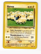 Mareep 65/111 Common Neo Genesis Pokemon Unlimited Moderately Played