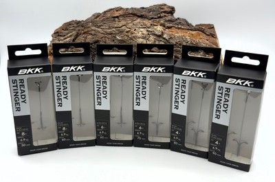 BKK Spear Stinger 7×7 Wire SS #8 #6 #4 Angsthaken Barsch- & Zanderstinger DA
