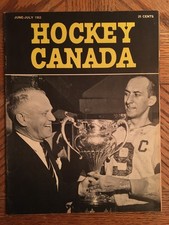 HockeyCanada Magazine Jun 1963 Vol1-9 AllanCup LouBendo Champs Cover Oilkings Bk