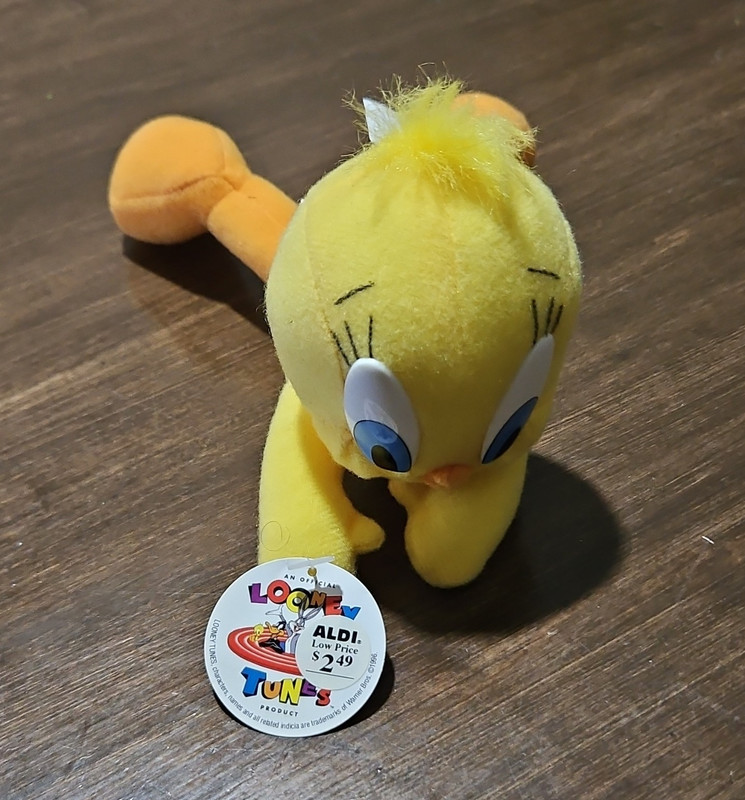 Play By Play Looney Tunes Tweety Bird Plush, Small (6-14 in) 1996