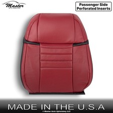 2016-2020 For Lexus Gs350 Leather Perf. Front Passenger Top Seat Cover Rioja Red 2016-2020 For Lexus Gs350 Leather Perf. Front Passenger Top Seat Cover Rioja Red