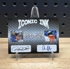 Derek Jeter & Aaron Judge Facsimile Signature Auto Custom Card Yankees MVP