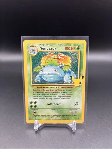 Venusaur 15/102 Celebrations: Classic Collection Holo
