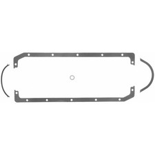 Fel Pro Oil Pan Gasket Set 1839 Rubbersteel Core For Sbc Dart Iron Eagle Olds