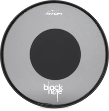 RTOM Black Hole Mesh Bass Drum Practice Pad Version 2 - 18 inches