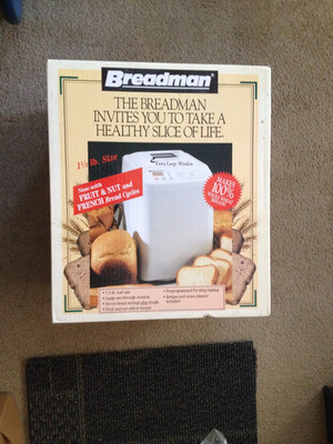 Breadman Bread Machine Model TR440 ''New''