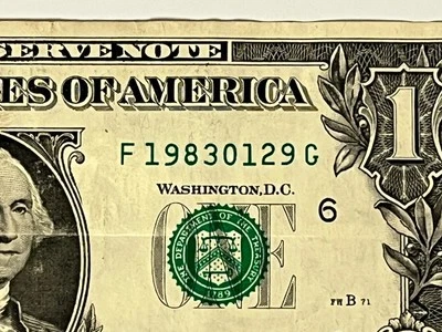 Uncertified $1 2017 US Federal Reserve Small Notes for sale | eBay