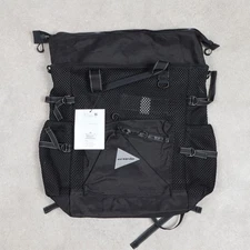 AND WANDER 3D Mesh 2way Tote Bag Black