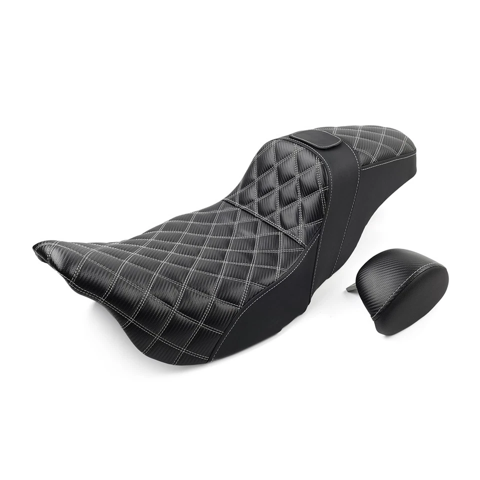 Asiento de dos arriba y respaldo del conductor para Harley Electra Street Glide FLHX FLHXS - Imagen 4 de 4