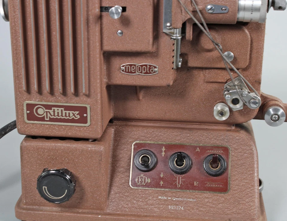Meopta Optilux Projektor, Filmprojektor 50er Jahre - Bild 3 von 4