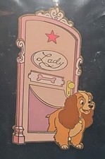Prendedor Dama y el Vagabundo Puerta Vestidor Dama Subastas Disney NUEVO EN CAJA SELLADO 27813
